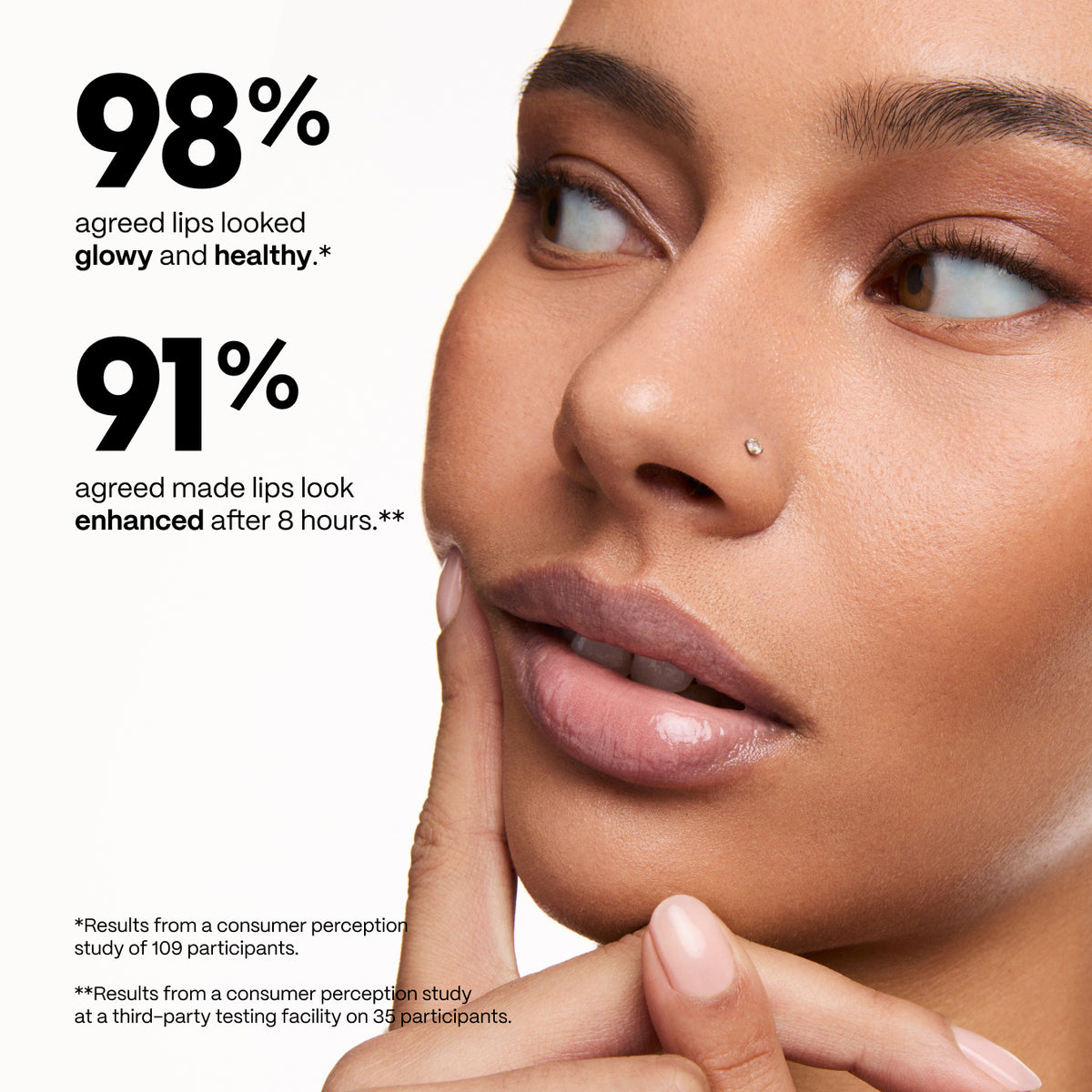 POV Beauty Amp It hydrating lip ampoule in Malassada — clinical results and consumer test data